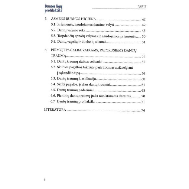 Burnos ligų profilaktika 2