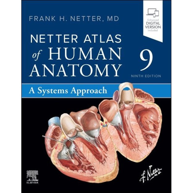 Netter Atlas of Human Anatomy: A Systems Approach 9th edition 