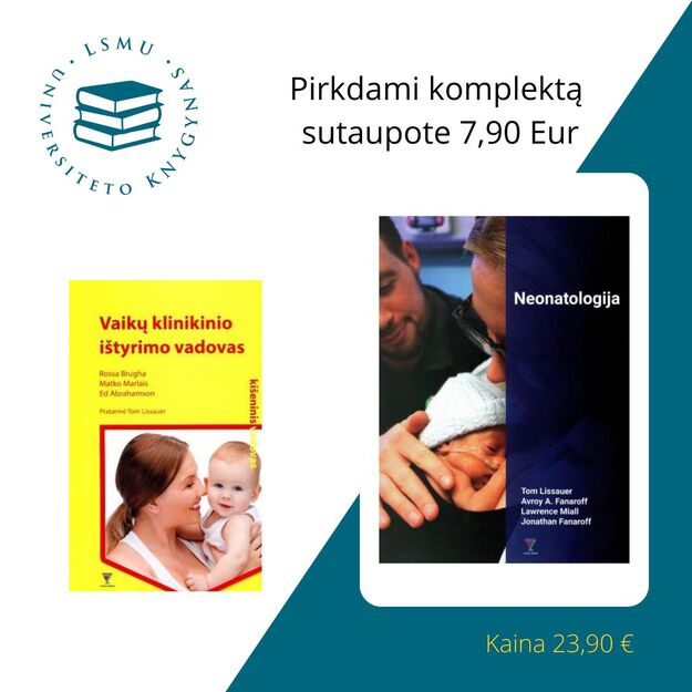 Kompl.   Neonatologija +Vaikų klinikinio ištyrimo vadovas 