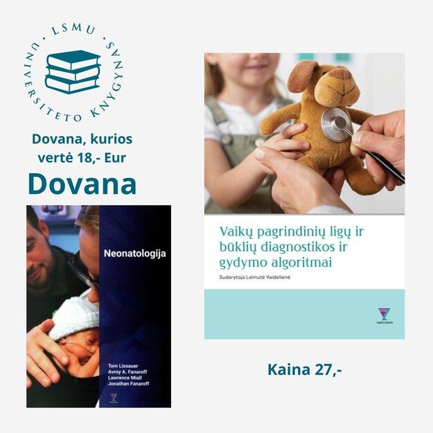 Vaikų pagrindinių ligų ir būklių diagnostikos ir gydymo algoritmai