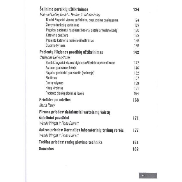 Kišeninis slaugytojo klinikinių įgūdžių vadovas 3