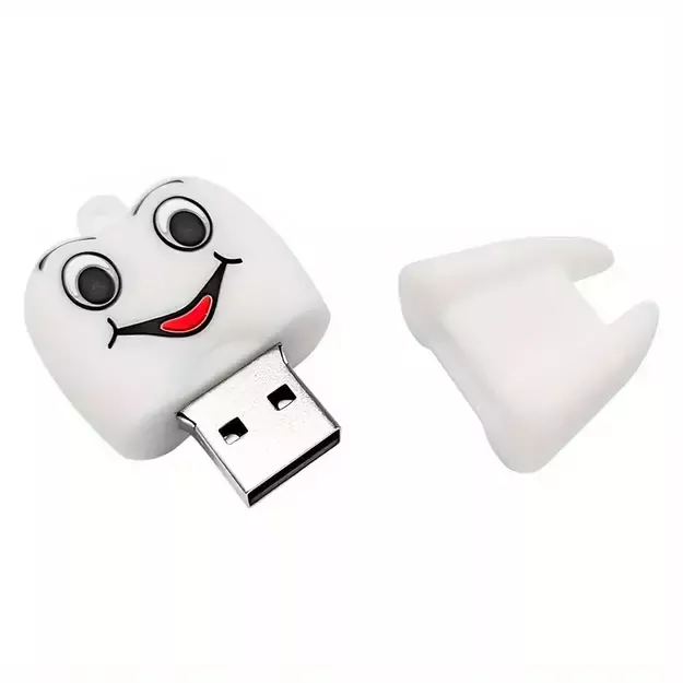  Dantų formos atmintinė 8 GB 