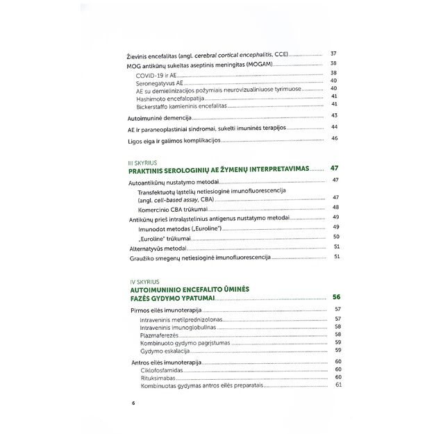 Autoimuninių encefalitų ir paraneoplastinių neurologinių sindromų diagnostikos ir gydymo rekomendacijos