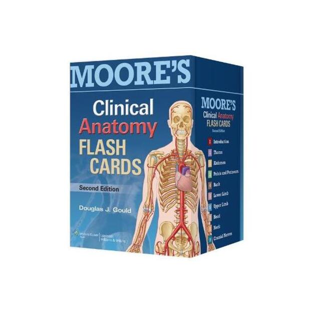 Moore's Clinical Anatomy Flash Cards 2nd edition [Cards]