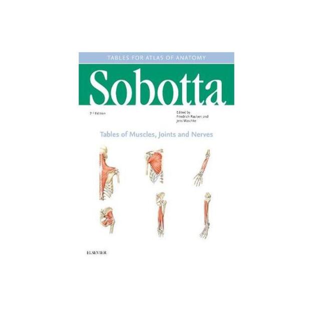 Sobotta Tables of Muscles, Joints and Nerves, English/Latin: Tables to 16th ed. of the Sobotta Atlas 2nd edition