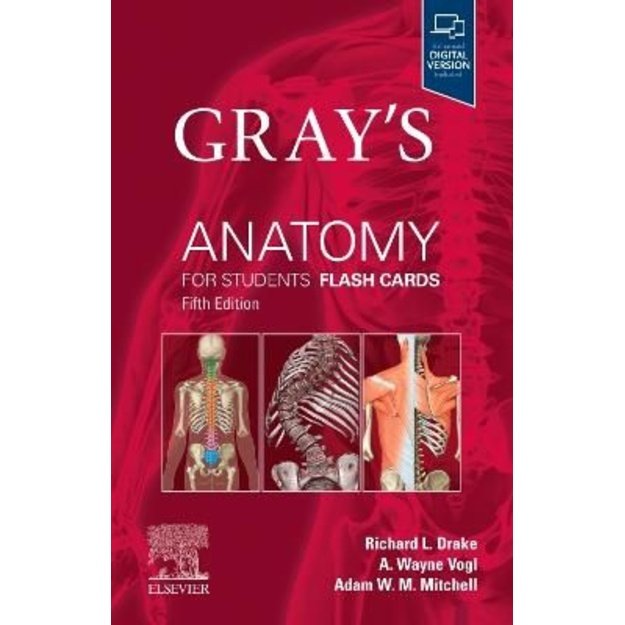 GRAY'S ANATOMY FOR STUDENTS FLASH CARDS 5TH EDITION