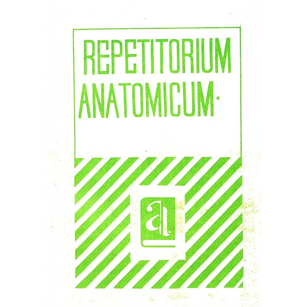 Repetitorium Anatomicum. I dalis: Judamasis aparatas (naudota)