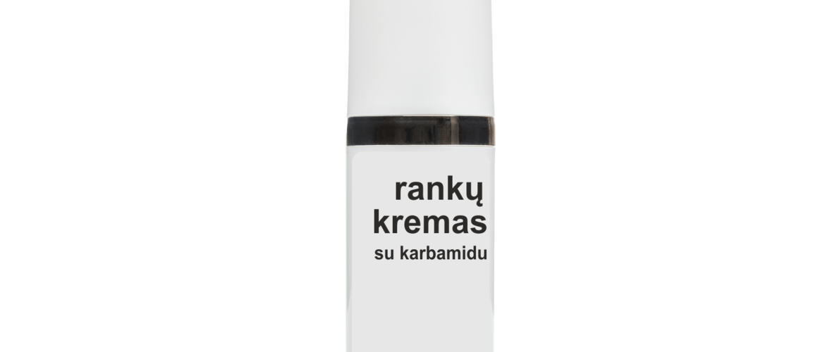 NAUJAS MŪSŲ GAMINYS - RANKŲ KREMAS SU KARBAMIDU 50 ML