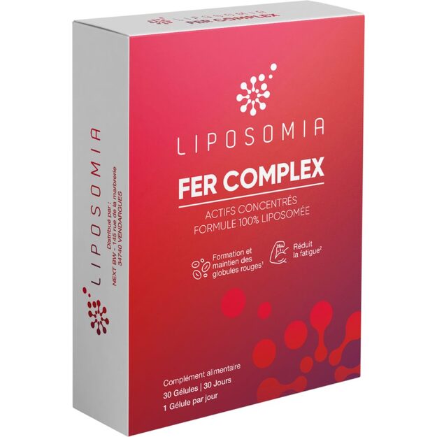 LIPOSOMIA FER COMPLEX Kapsuliuota liposomose 