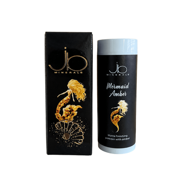 MERMAID AMBER / GINTARINĖ UNDINĖ – mineralinė matinė biri pudra