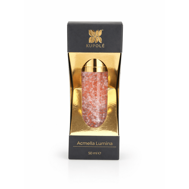 „Acmella Lumina“ - Skaistinamasis veido gelis su dermokapsulėmis 1