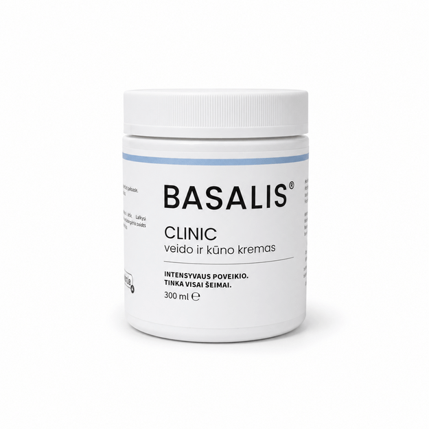 BASALIS CLINIC veido ir kūno kremas 300 ml