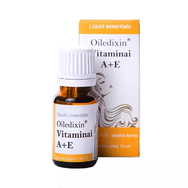 OILEDIXIN vitaminai A + E, 10 ml