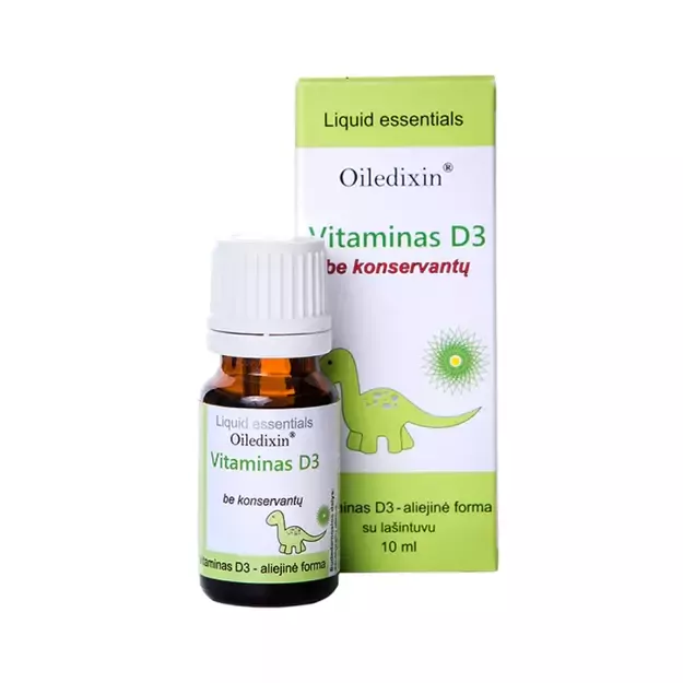 OILEDIXIN vitaminas D3, 10 ml