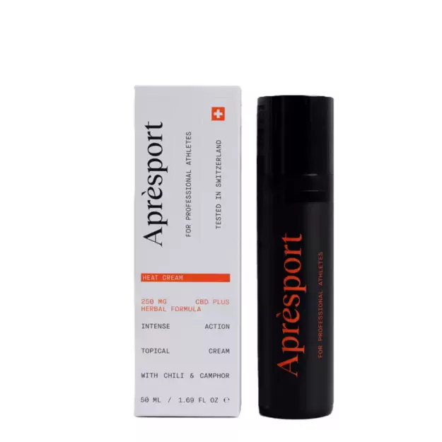 Aprèsport Heat Cream, Šildantis kremas, 50ml Aprèsport Heat Cream, Šildantis kremas, 50ml