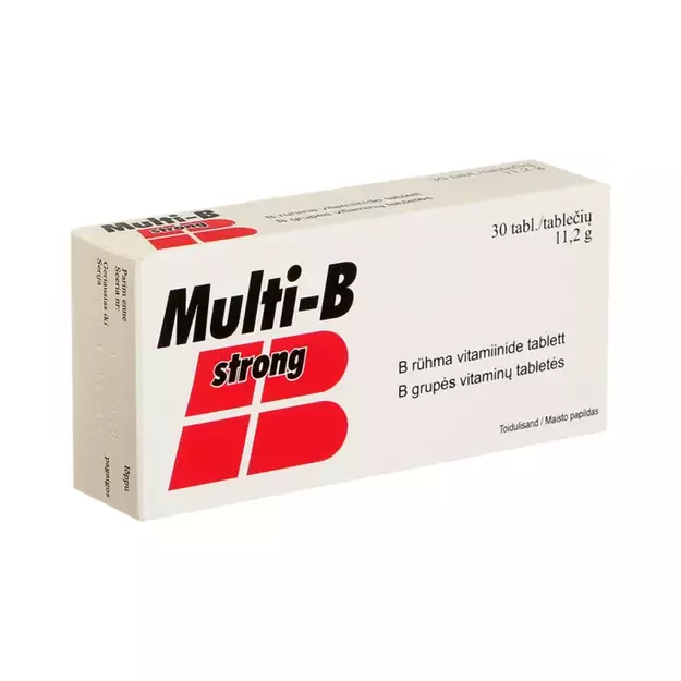 MULTI-B STRONG, 30 tablečių