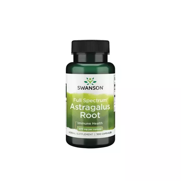 SWANSON ASTRAGALUS (KULKŠNĖ) 470 MG, 100 kapsulių