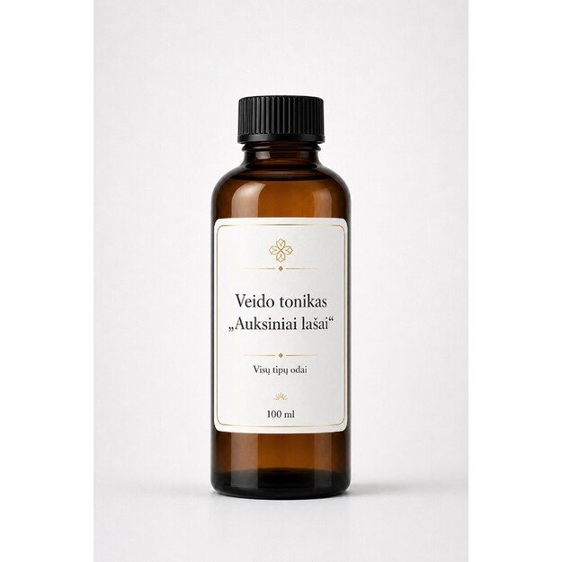 Veido tonikas „Auksiniai lašai“, 100 ml