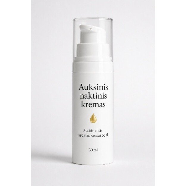 Auksinis naktinis kremas, 30 ml