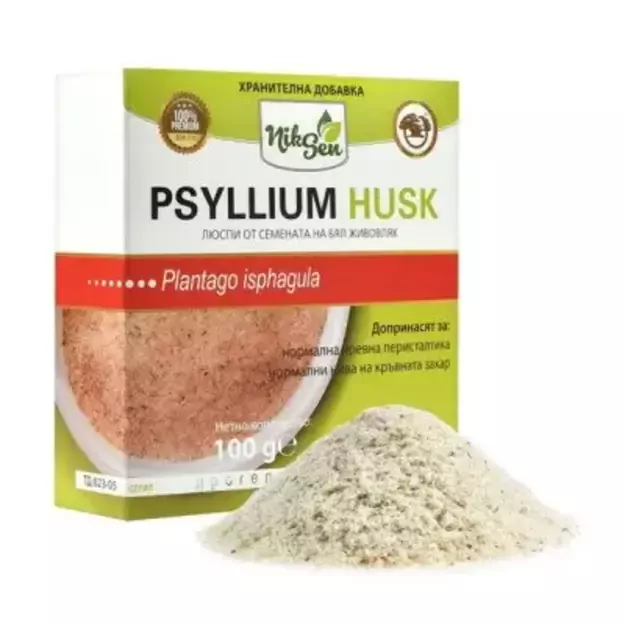 Niksen Gysločių sėklų luobelių maistinės skaidulos, 100g