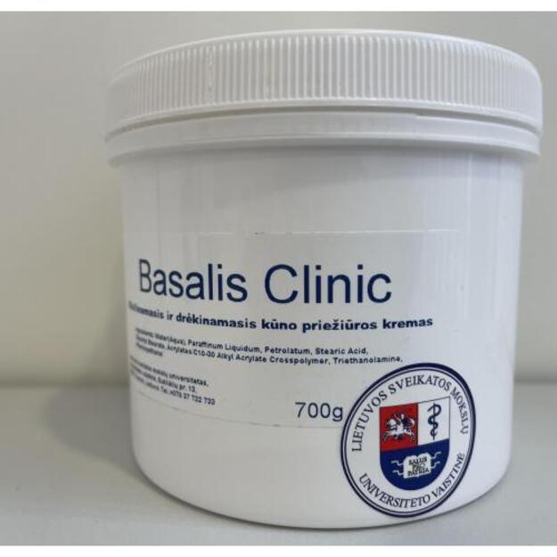 DRĖKINAMASIS VEIDO KREMAS BASALIS 50 ML+ BASALIS CLINIC KREMAS 700 G