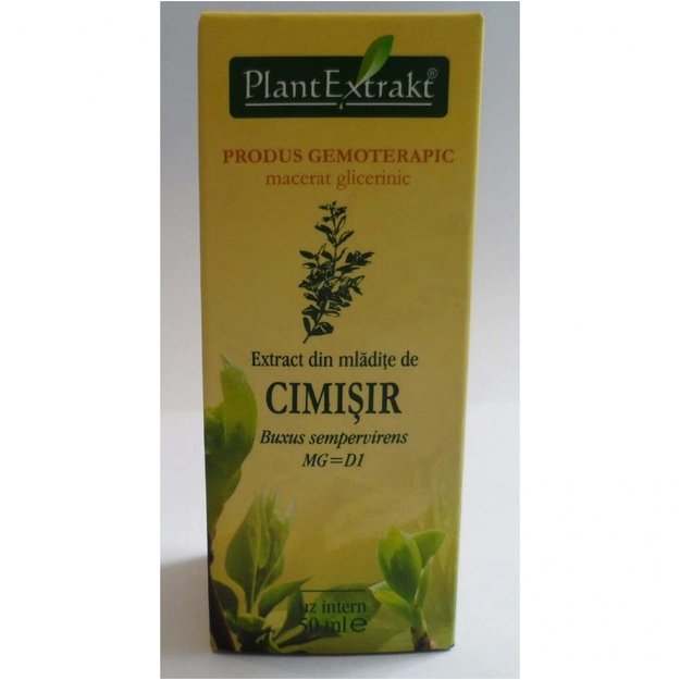 Paprastųjų buksmedžių ūglių ekstraktas